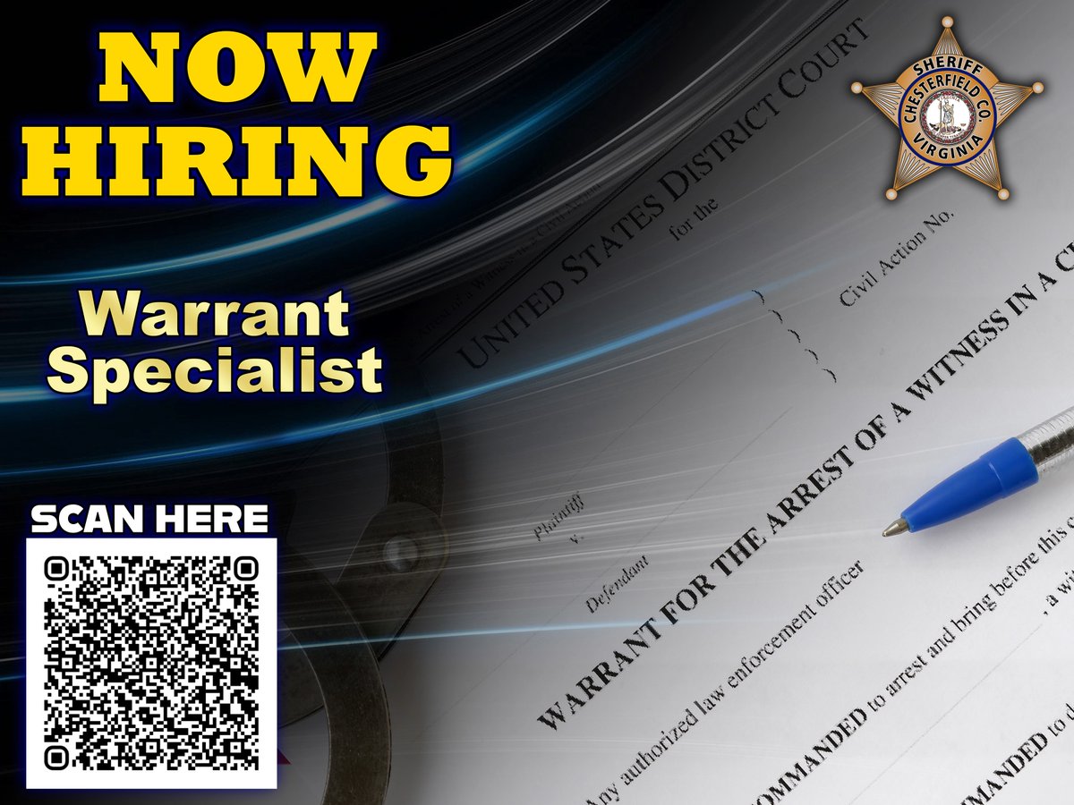 Chesterfield County Sheriff's Office VA tweet media