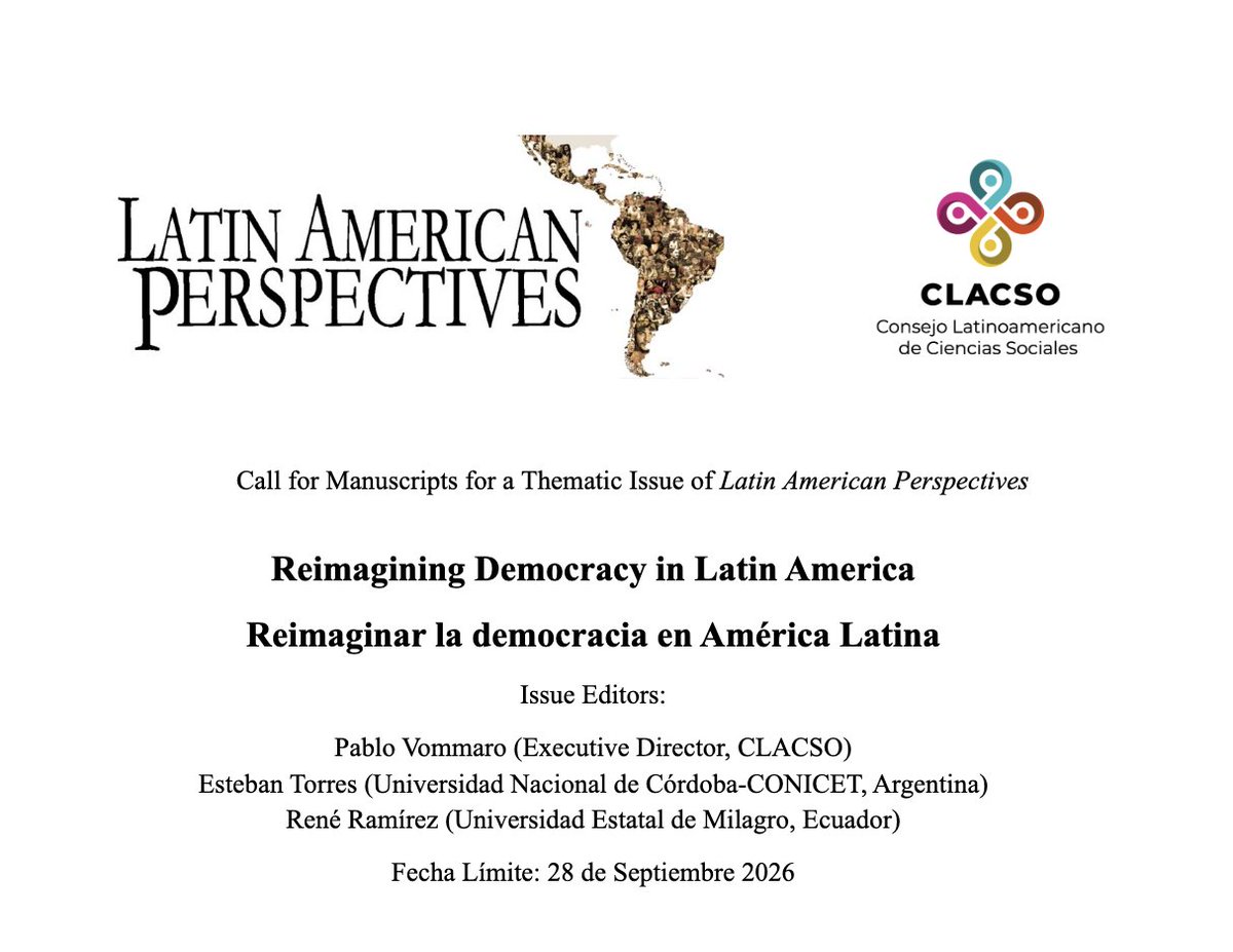 CLACSO tweet media