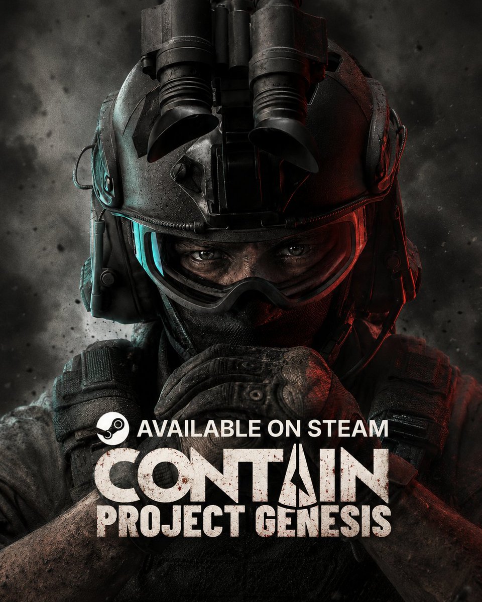 SinginGiant's tweet photo. A new foundation.
A stronger tactical experience.
The anomaly threat is only beginning.
Squad up and enter the operation.

Quick note: Project Genesis rebuilds Contain’s core with improved stability, smoother systems, and a stronger base for what’s next.

#Steam #videogame https://t.co/WIHceWA6Fu