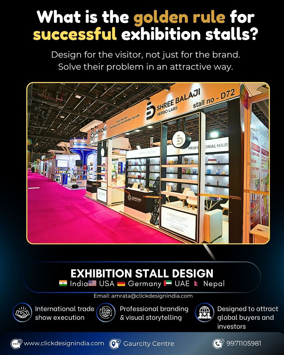 clickdesignind1's tweet photo. A successful exhibition stall is not just about attractive design https://t.co/fm7DYtFYdt