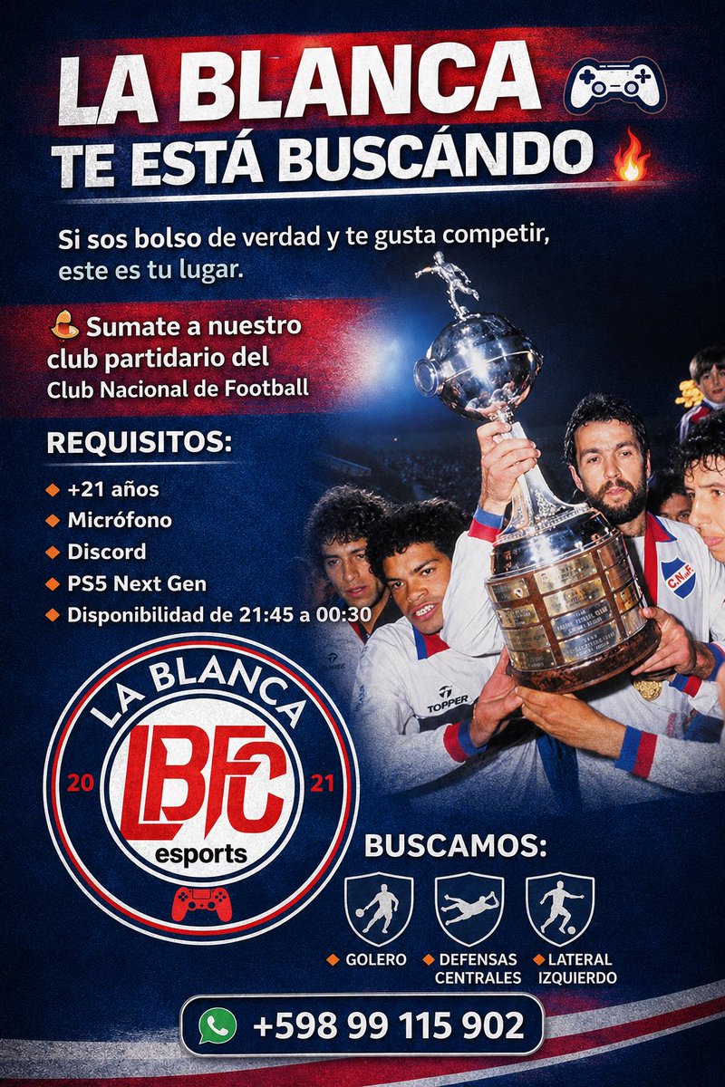 Candombe_12's tweet photo. Buscamos jugadores! https://t.co/9Ldz8moj3p