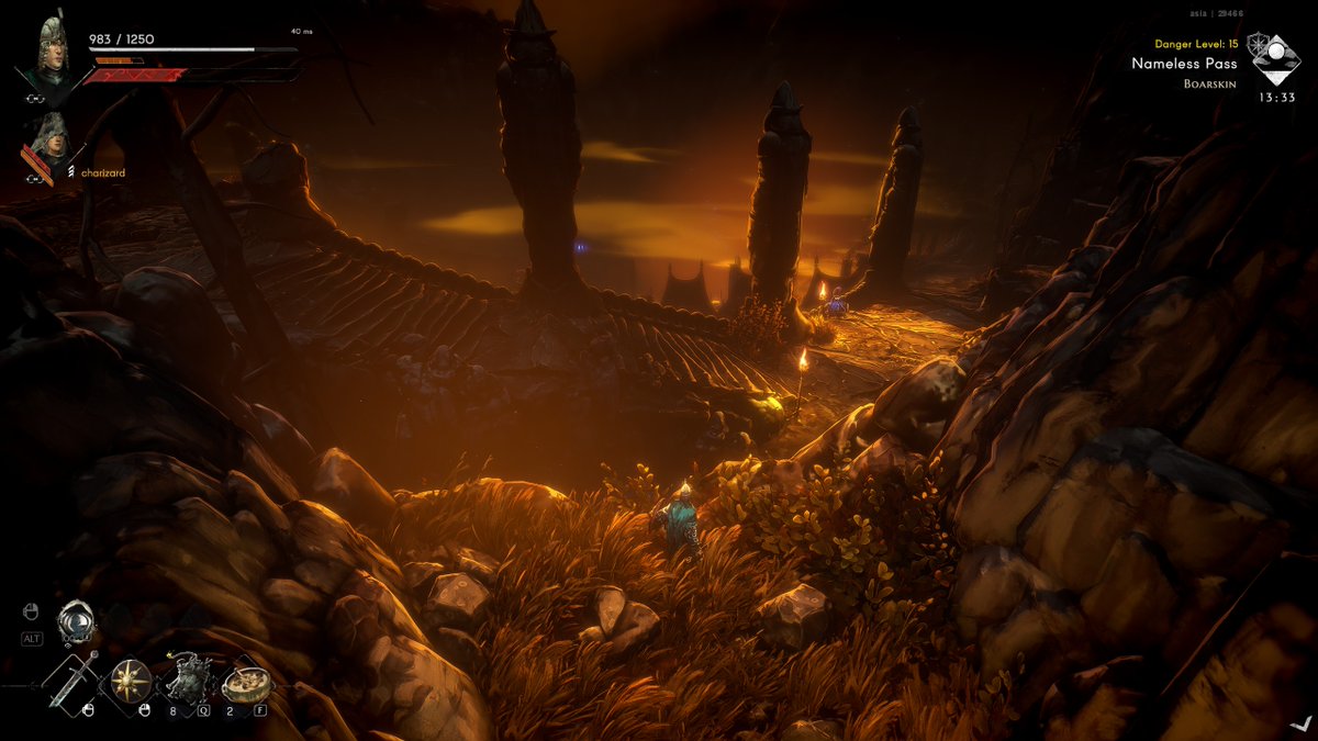 alfenwylm's tweet photo. Maaaaaan, @wickedgame is breathtakingly amazing looking.

17 hours in, and I keep getting surprised by how they expand the world while consistently providing these overlooks that strike you with awe and admiration for the horizon.

These vantage points not only give you a peek... https://t.co/TsqSItOZpp