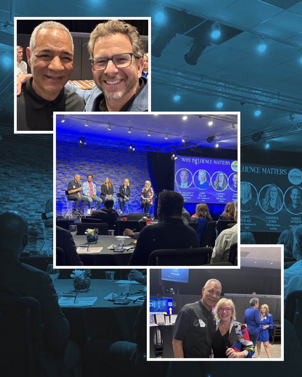 CaptainTSpeaks's tweet photo. It is always an honor to connect with my NSA colleagues. We hope to see you at Influence! https://t.co/QJIX3KvqoF