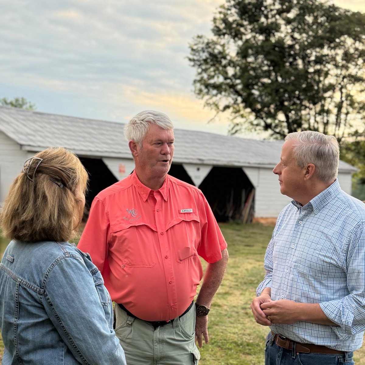 WhatleyNC's tweet photo. North Carolina farmers raise more than 700,000 head of cattle in all 100 counties, making cattle production a significant contributor to the state’s agricultural economy. 

I enjoyed touring the Martin Charolais Farm in Shelby and will fight every day in the Senate to help protect NC family farms.