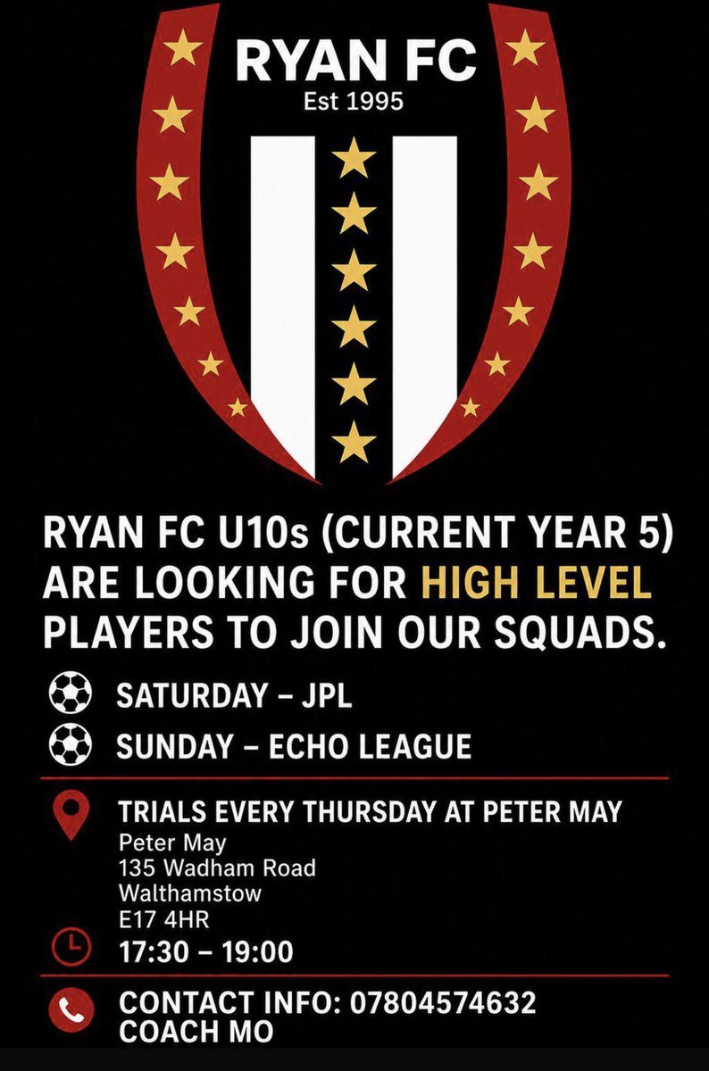 Ryan FC Official tweet media