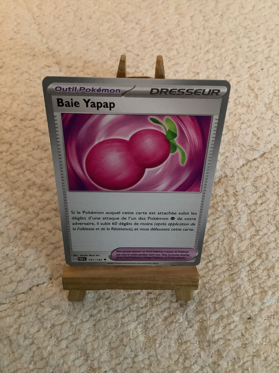 JeffFlick2's tweet photo. #Carte SCR141/142  #Pokémon #Couronne Stellaire #Baie Yapap ���🇷 lot possible #Pokécardex

💰 Prix : [0.14€]
#leboncoin #tcgfr 
 https://t.co/xi55ZqxcDJ https://t.co/fO1BNNechC