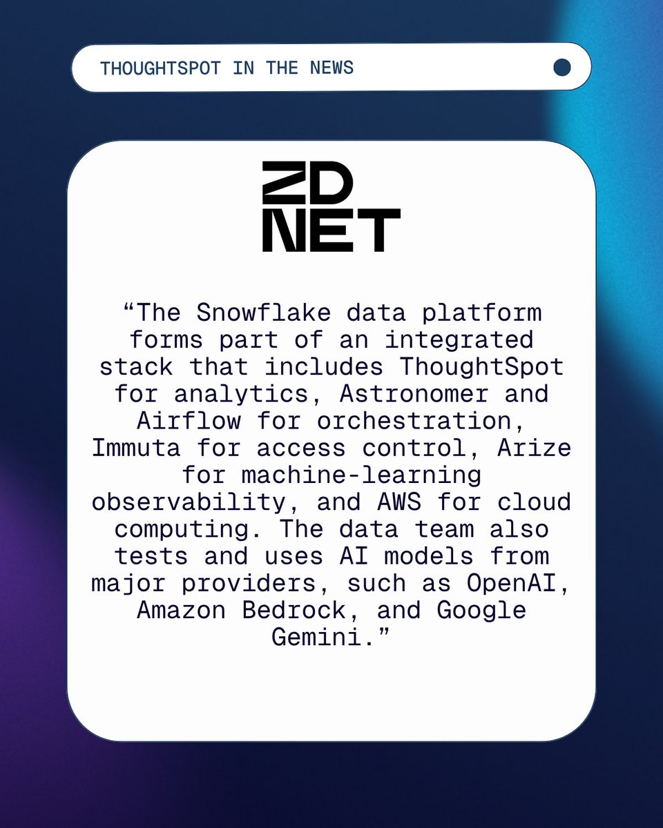 ThoughtSpot tweet media