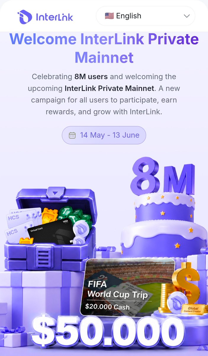 ravi_interlink's tweet photo. 🎁🎁🎁**🚀 Dear Co-Linkers, Ambassadors, and Fellow Builders of the Human Network!🚀** 🎁🎁🎁

A massive shoutout to @reina_itl for this powerful update on **Task of the Day - Day 63** in **ACTIVE BOUNTY SEASON 3**! The 8M Era is officially here, and InterLink has smashed through 8 million verified users worldwide while gearing up for the Private Mainnet launch. This is our moment to grow together, earn real rewards, and shape the future of the Human Network. Let's dive deep into how we can invite and mobilize our co-linkers effectively while maximizing participation in this 30-day campaign.

🎊🎊🎊  Why Active Bounty Season 3 Matters Right Now

InterLink isn't just growing — it's exploding with real human-verified users. Surpassing **8M users** marks a historic milestone, and the upcoming **Private Mainnet** will unlock even more scalability, utility, and value for $ITL, $ITLG, and the entire ecosystem. The Core Team (@inter_link) has launched this **30-day ecosystem-wide campaign** (May 14 - June 13) to celebrate:

🥀 - **Platform**: https://t.co/ppeikSalNi

🥀 - **Format**: Leaderboard + InterLink Chests + Bonus

🥀 - **Total Rewards**: $50,000+ in USDT, tITL, tokens, cards, experiences, and more!

This aligns perfectly with recent updates from official handles. @itlx_defi is pushing avatar changes and integrations, @scott_itlg shares product visions like seamless Super Wallet payments, @kv_interlink emphasizes security for mainnet prep (enable 2FA, backup keys, protect Gmail), and @itl_fdn continues foundational work. Every action we take now compounds toward the mainnet and long-term value.

 **Two Reward Paths for EVERY User** (no one is left behind):

🪅 **1. Leaderboard: Top 100** – Designed for power users driving ecosystem growth.

🥀- Earn points via referrals, Visa activity, engagement, shares, deposits, spends, etc.

🥀 - Real-time rankings.

🥀 - **Top prizes**: $20,000 for #1 (or FIFA World Cup trip to New Jersey, USA 2026!), USDT, tITL, creator opportunities, Visa/Mastercard rewards, InterLink Book, exclusive benefits.

🥀 - **Special Bonus**: Top Depositors share $1,000.

🪅 **2. InterLink Chests** – Inclusive for the entire community.

🥀 - Every action generates **Keys**.

🥀 - Unlock 5 tiers: Common → Genesis.

🥀 - Rewards: USDT, tITL, HCS, Qihong Tokens, Free Visa/Mastercard, etc.

🪅 **Points & Keys Allocation** (from official @inter_link post):

🥀 - F1 Direct Referral: +100 Points / +10 Keys

🥀 - F2 Indirect: +50 / +5

🥀 - Campaign Referral Code: +20 / +3

🥀 - Share on X/FB: +5 / +1

🥀 - Buy Visa Card: +300 / +15

🥀 - Deposit ≥$20 to Visa: +500 / +15

🥀 - Spend via Visa: +400 / +15

🥀 - Newbies joining app: +500 / +30

🥀 - Create Event Avatar: +10 / +2

**Pro Tip**: Same points fuel both leaderboard AND chests. Maximize by referring, using Visa features (points launching soon per @inter_link), sharing, and staying consistent.

**Submission for Daily Task 63**: Minimum **10 links/content** about Day 63 + other content. Period: May 13-23. Always add:
**#InterLink #ITLG #ITL #InterLinkActiveBounty3 #WorldCup2026**

Points from daily tasks feed into monthly rewards. Benefits include ACS (individual + referral), $200 individual/team rewards, and bonuses based on impressions/views.

🎊🎊🎊  How to Best Invite Your Co-Linkers – Comprehensive Strategy
Inviting isn't just sharing a link — it's building excitement, providing value, removing barriers, and fostering community. Here's a battle-tested, step-by-step playbook tailored for InterLink's global family:

🪅 **1. Personalize Your Invitation Message**
Craft warm, benefit-focused messages. Example template you can copy-adapt:

"Hey Dear All Co-Linkers! 👋 The 8M Era is LIVE with Active Bounty Season 3! We've hit 8 million verified users and Private Mainnet is coming. Join me to earn USDT, Visa cards, and even a shot at the FIFA World Cup trip. 

Use my referral for bonus points: 0717462966

Platform: https://t.co/ppeikSalNi

Let's grind together – daily tasks, referrals, Visa activity. Tag me when you join! @reina_itl @inter_link"

🪅 **2. Multi-Channel Distribution**

🥀 - **Telegram Groups/Chats**: Post in your local/community groups. Create dedicated "Bounty S3 Crew" channels.

🥀 - **X (Twitter)**: Thread the official announcement from @inter_link. Tag @reina_itl, @itlx_defi, @vyxcrypto629, @scott_itlg, @itl_fdn, @kv_interlink. Use visuals.

🥀 - **WhatsApp/Other IM**: Voice notes explaining rewards in local languages.

🥀 - **Content Creation**: Short videos (like official ones), infographics on points system, success stories from past seasons (e.g., winners highlighted by @inter_link).

🥀 - **In-App**: Share directly via InterLink tools and event avatars.

🪅 **3. Host Mini-Events & Challenges**

🥀 - Daily check-ins: "Who completed Task 63 today?"

🥀 - Referral contests within your team.

🥀 - Educational AMAs: Explain Visa features, security tips from @kv_interlink, wallet integrations from @itlx_defi.

🥀 - Group goals: "Let's push 50 new joiners this week for team ACS bonuses."

🪅 **4. Overcome Common Objections**

🥀 - **"Too complicated?"** → Share step-by-step guides + screenshots.

🥀 - **"No time?"** → Highlight passive elements (referrals keep earning) and quick actions like shares/avatars.

🥀 - **"Is it legit?"** → Point to official posts, 8M users, transparent rewards, past payouts, and handles like @inter_link.

🥀 - **New users**: Emphasize +500 points welcome boost.

🪅 **5. Track & Motivate**
Use spreadsheets or group polls for progress. Celebrate small wins publicly (with permission). Leaderboard updates create FOMO in a positive way.

🪅 **6. Leverage Official Momentum**

🥀 - Recent posts show excitement: Avatar events (@itlx_defi), security reminders (@kv_interlink), product roadmaps (@scott_itlg), foundation work (@itl_fdn).

🥀 - Past winners prove it's real — consistency wins.

**Security First (per @kv_interlink)**: Enable 2FA, backup ITLX keys, never share Gmail or connect to shady dApps. No one from core team sells tokens OTC.

🎊🎊🎊  Broader Context & Why This Builds the Future

InterLink is pioneering the **Human Network in the Age of AI** — verified humans, real utility (payments, tokenized assets, Super Wallet), and fair value distribution. Active Bounty Season 3 isn't just rewards; it's onboarding more builders for Private Mainnet, enhancing liquidity via ITLX, and preparing for global adoption (FIFA tie-in is huge!).

@itl_fdn's whitepaper and payment point initiatives show the long-term vision. Your invitations directly contribute to this.

🪅**Call to Action for You**:

🥀 1. Complete **Daily Task 63** today — create 10+ pieces of content.

🥀 2. Invite at least 5-10 co-linkers right now.

🥀 3. Join the platform, enter campaign codes, start earning points/keys.

🥀 4. Share your progress with hashtags and tags.

🥀 5. Stay updated via @inter_link, @reina_itl, etc.

Together, we don't just participate — we dominate the leaderboard, unlock chests, and accelerate the 8M Era into billions. The FIFA trip, cards, books, and tokens are waiting. Your network is your net worth here.

Who's joining the grind with me today? Drop "I'm In! 🔥" below, share your referral code, or tag a co-linker to invite. Let's make Season 3 legendary!

**THE 8M ERA BEGINS: WELCOME INTERLINK PRIVATE MAINNET**  
Grow the network. Earn your place. Unlock real rewards. 🚀🌐

#InterLink #ITLG #ITL #InterLinkActiveBounty3 #WorldCup2026

@inter_link @reina_itl @itlx_defi @vyxcrypto629 @scott_itlg @itl_fdn @kv_interlink