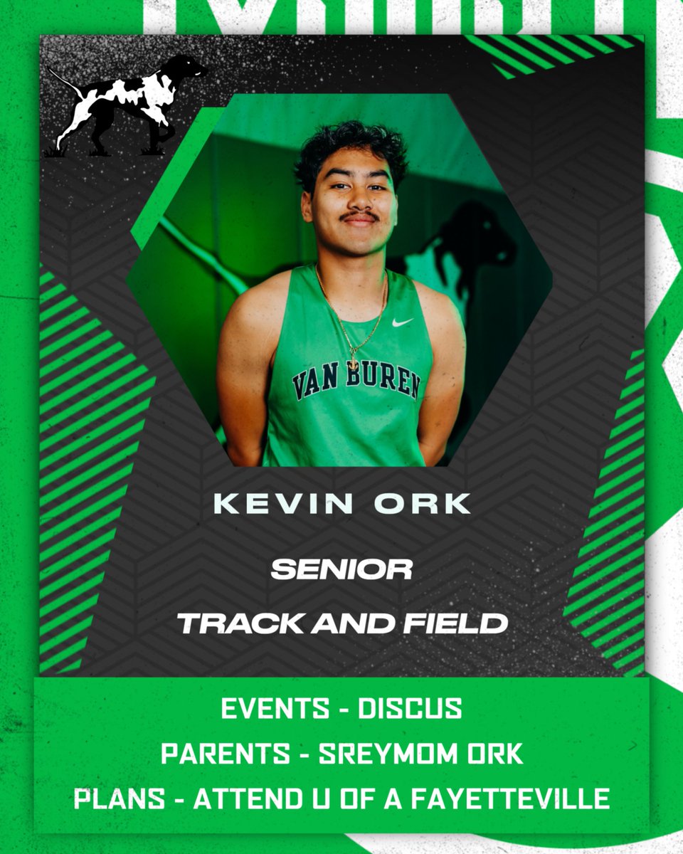 VBHSXCTRACK's tweet photo. Honoring the class of 2026, Kevin Ork plans on attending the U of A Fayetteville and majoring in Biomedical Engineering https://t.co/u6pv6lXMAi