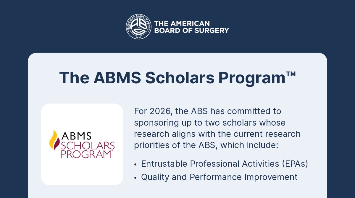 American Board of Surgery tweet media