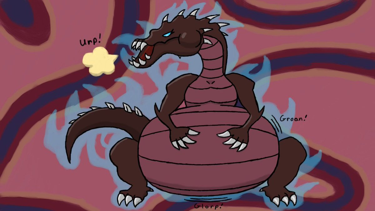 digitalart #fanart #card #stuffedbelly #yugioh #dragon