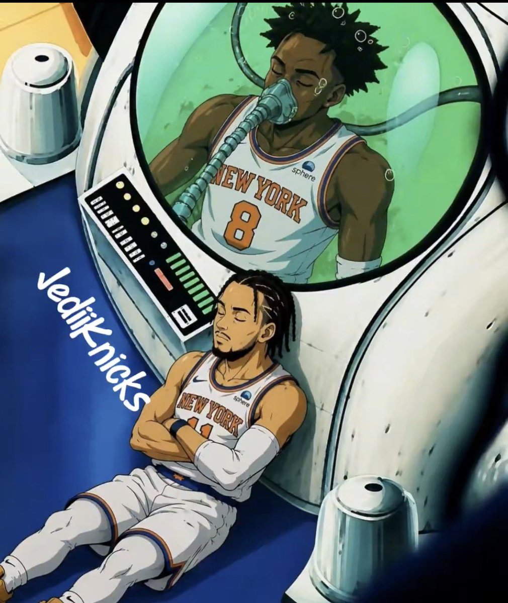 PaulGelb's tweet photo. 🧵 Knicks content creators, like the players,  are leveraging the 10-day break to expand their content playbook.
Best fanbase in sports. Nothing like it, in any league.  

Add any Knicks memes and content that I missed. https://t.co/977xuHMODn