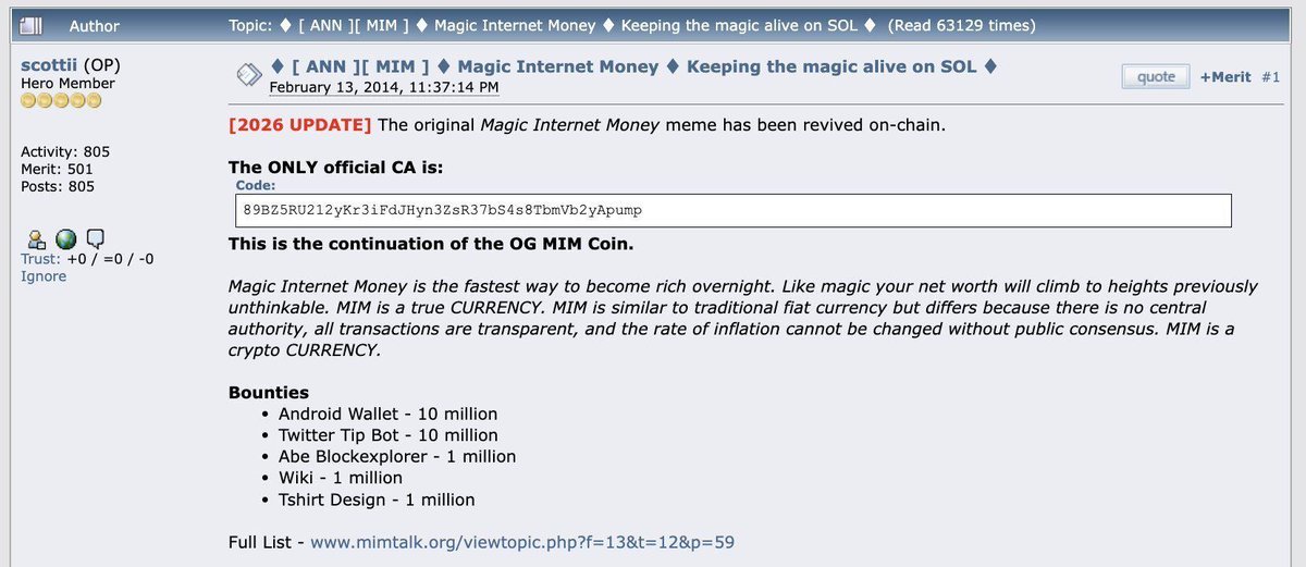 Magic Internet Money 🎩🐰 tweet media