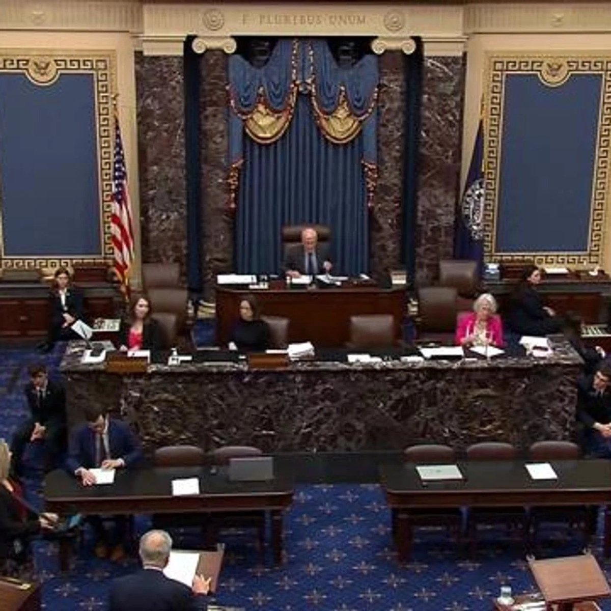 MarioNawfal's tweet photo. 🇺🇸 The Senate just unanimously voted to withhold their pay during shutdowns.

99-0. "Shared sacrifice," they called it. 

Starts after the midterms. Full back pay guaranteed the moment it ends. House not included. 

The workers they shut down for 73 days this year don't get back pay. They just got bills. 

99 people who make $174,000 a year voted to temporarily hold their own checks, after 2 record shutdowns, starting after the election. With a full refund waiting at the end.

"Shared sacrifice" is when you actually feel it.

Real accountability or the cleanest PR move of 2026?

Source: ABC News, NBC News, Washington Times