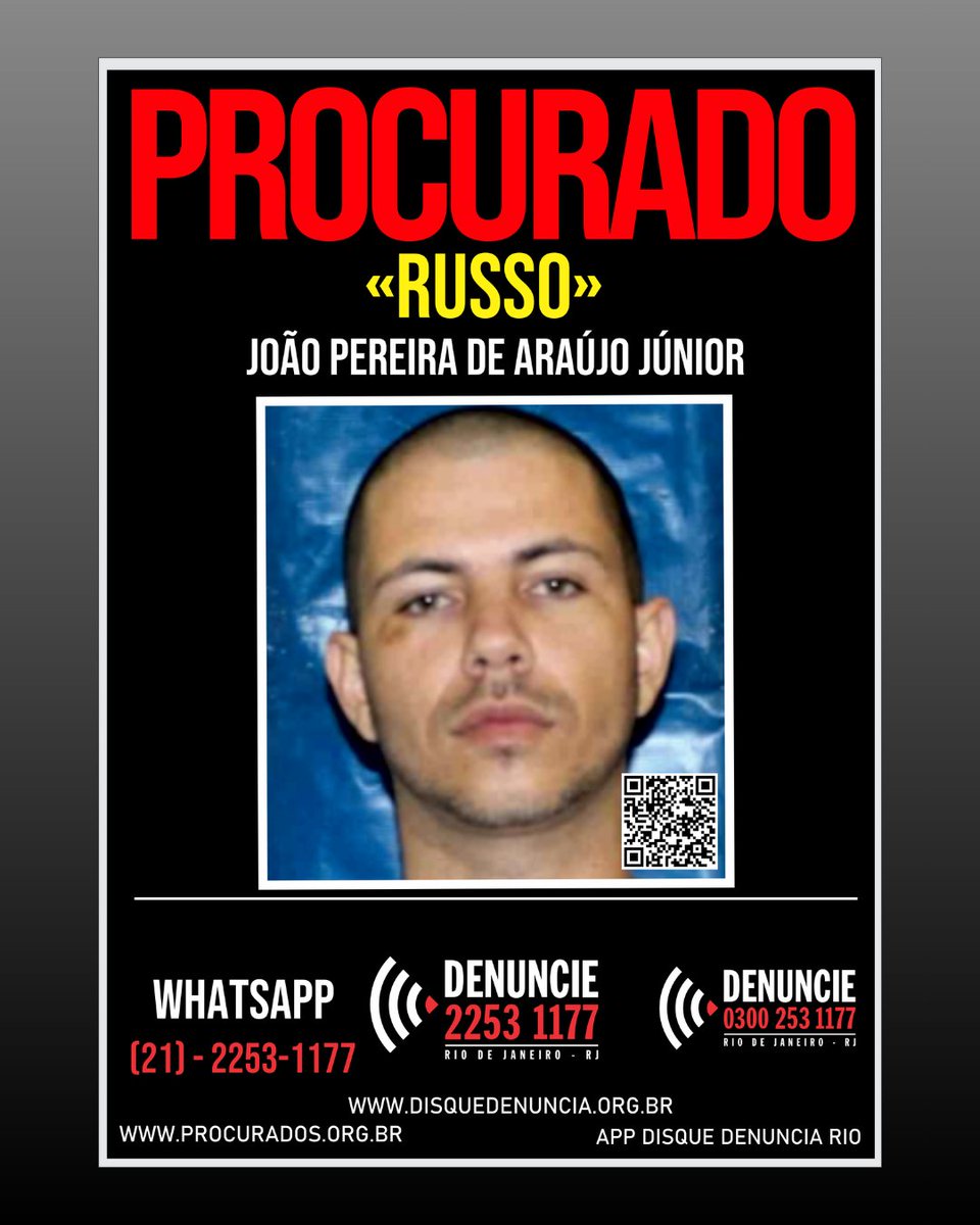 PROCURADOS DO DISQUE DENÚNCIA (2253-1177) tweet media