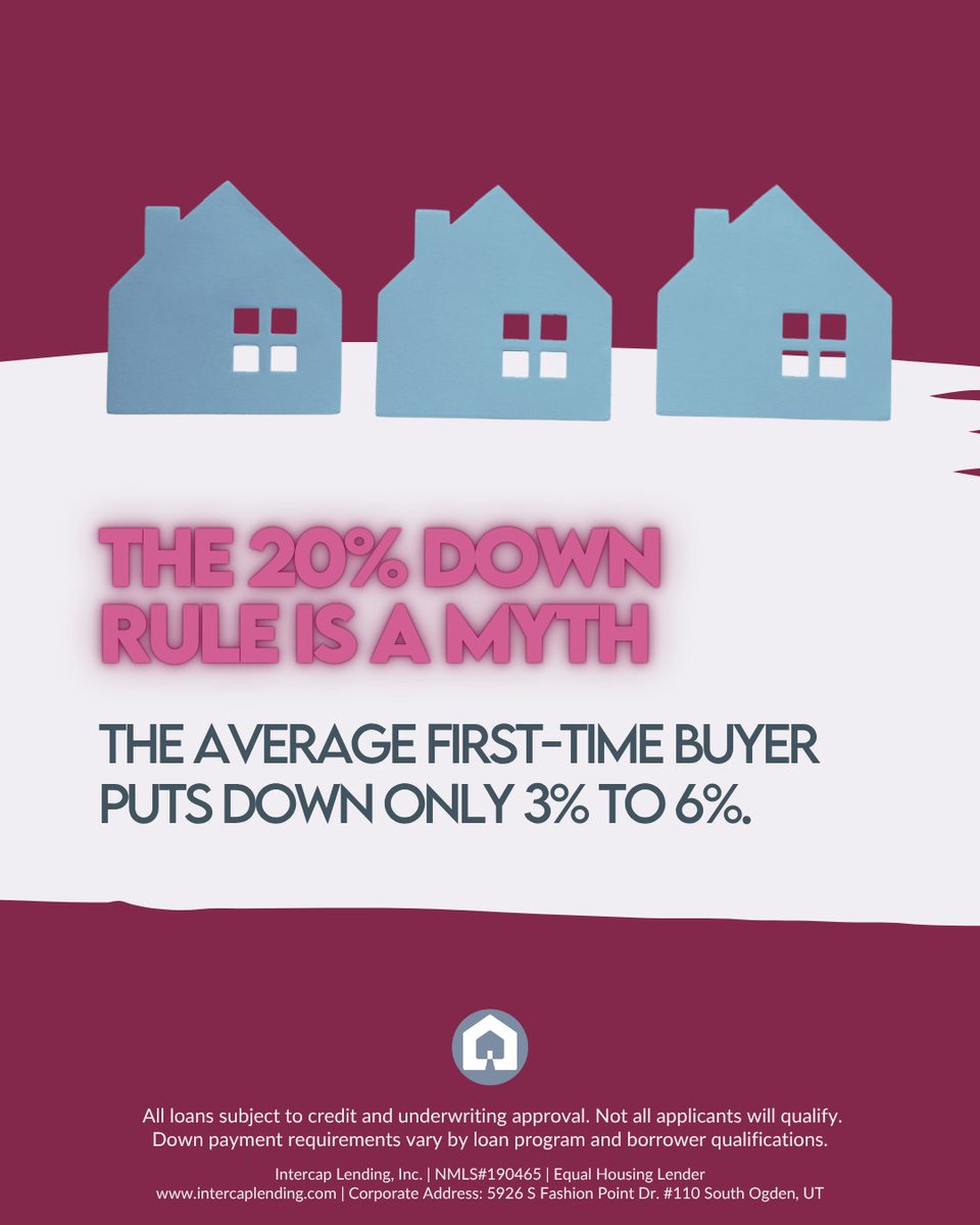 StrandDanene's tweet photo. According to the National Association of Realtors, the median down payment for first-time buyers was just 8% in 2025.

If you have been waiting to hit 20%, it may be worth taking a look at what is possible now.

Source: NAR 2025 Home Buyers and Sellers Report. https://t.co/NxKzirjlJc