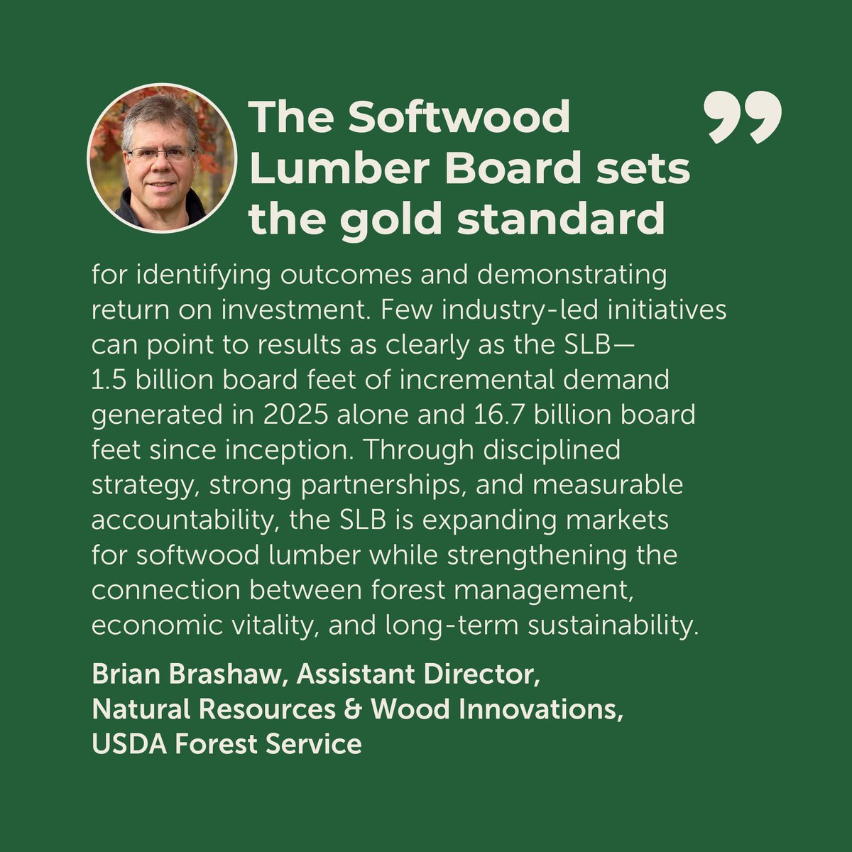 LumberBoard's tweet photo. After a decade of partnership, the SLB now administers the @forestservice's Wood Innovations Grant program, managing nearly $2 million in funding across 10 projects advancing innovative wood products and mass timber systems nationwide. More info: https://t.co/kJOLdQXV55 https://t.co/Ex1s7HfLhz