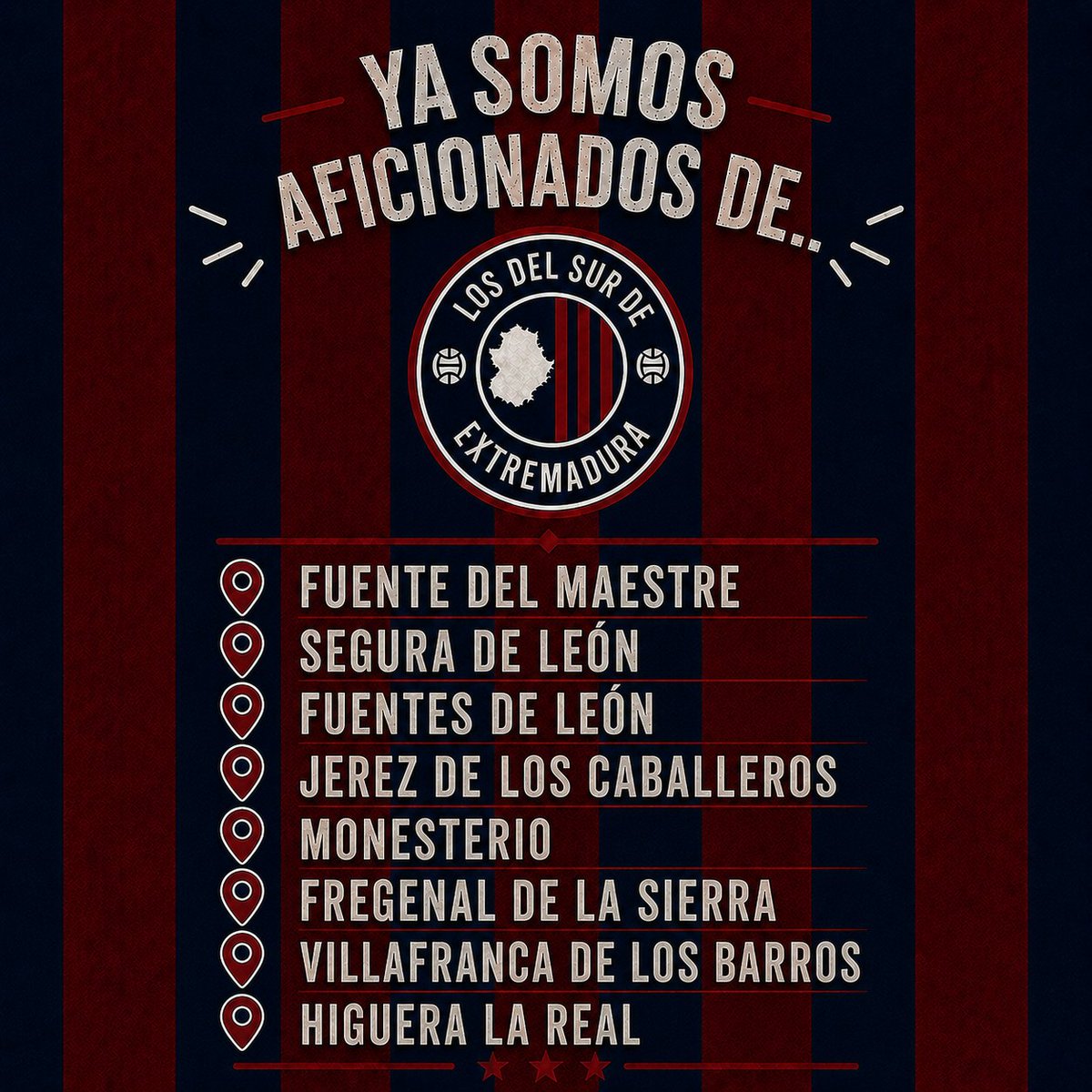 Peña Los del Sur.❤️💙❤️💪 tweet media