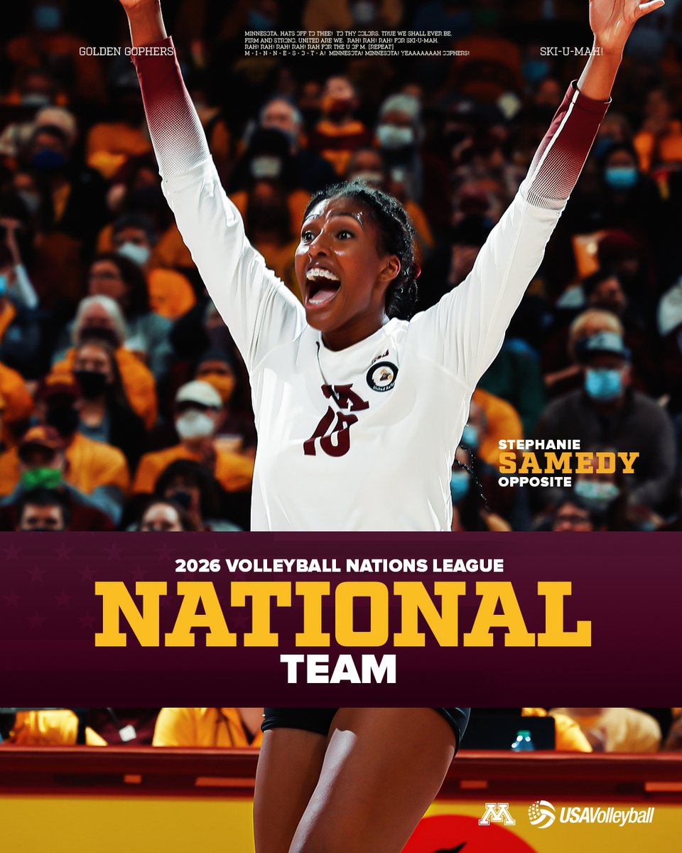 Minnesota Volleyball tweet media