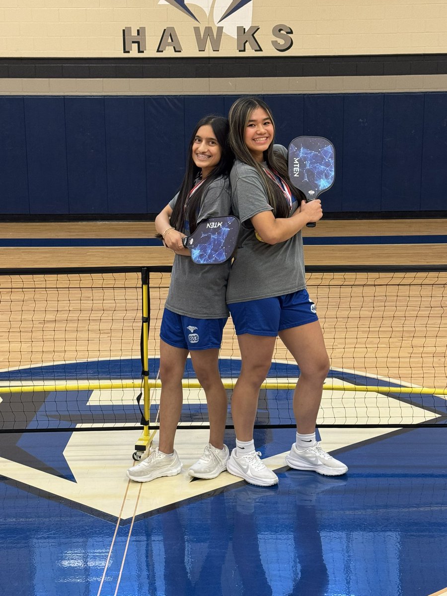 hebron9th's tweet photo. Congratulations to our Pickle Ball tournament winners! 🖤🩶💙

#OneChoice #OneLISD https://t.co/GhnFAzR9C7