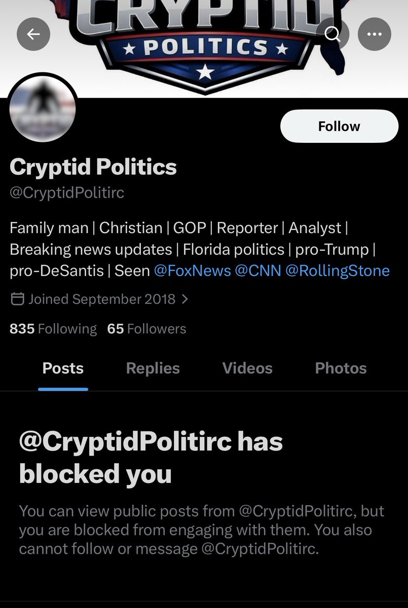 Cryptid Politics tweet media