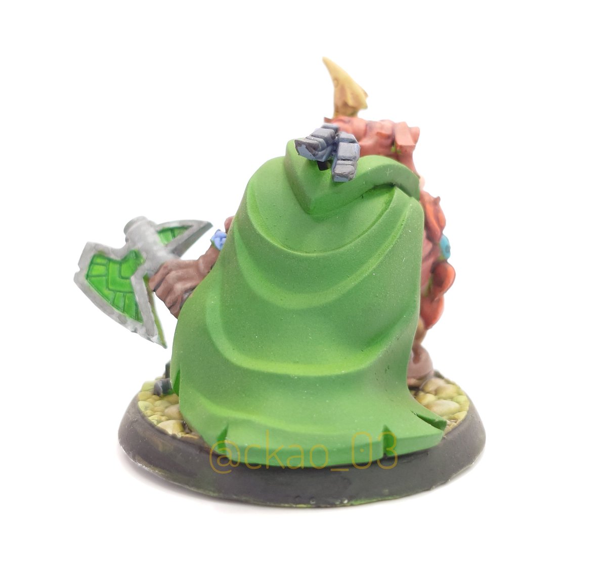 ckao_03's tweet photo. Cairn Rusthart, from the @lostcoofficial series of #miniatures! Really enjoyed using contrast paints on this one, especially for the ground. I think I'm getting a little better at this, maybe
#tabletopgaming #tabletoprpg @mushroomgrenade https://t.co/WdOeRJHHHu