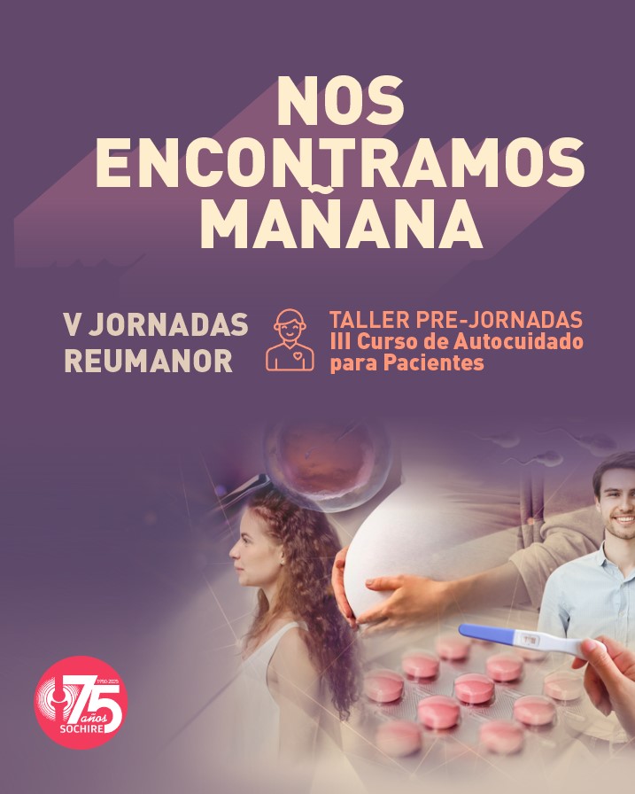 sochire's tweet photo. ¡Nos vemos mañana en las V Jornadas ReumaNor 2026!
Días 15 y 16 de mayo de 2026 en el Hotel Club La Serena. Curso que contará con un Taller Pre-Jornadas dirigido a pacientes con enfermedades reumáticas el día viernes 15.
Inscripciones https://t.co/dkNvOtm5ht https://t.co/38f4Jt2rzW