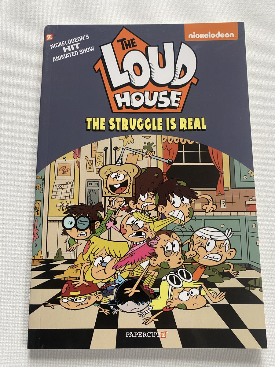 Ramoskaiju's tweet photo. I do get to letter some fun stuff! #loudhouse #papercutz https://t.co/qQSJPoLaT5