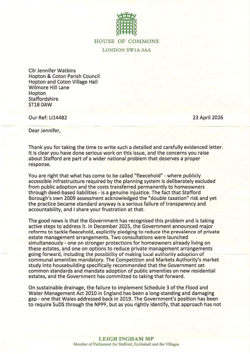 Staffordshire Fakefreeholds & Fleecehold Campaign tweet media