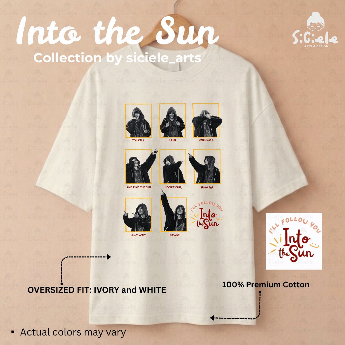 siciele_arts's tweet photo. WTS LFB PH 

INTO THE SUN Fanmade Collection 
 
🤙Totebag, shirts 

🏃🏻‍♀️Payo ( prices in the form)  + LSF with pf to follow

🕶 2-3 weeks

🌻 DOO weekly 

Pre-order here 🌞
https://t.co/J3VD3Pogqm https://t.co/04Siq296MW