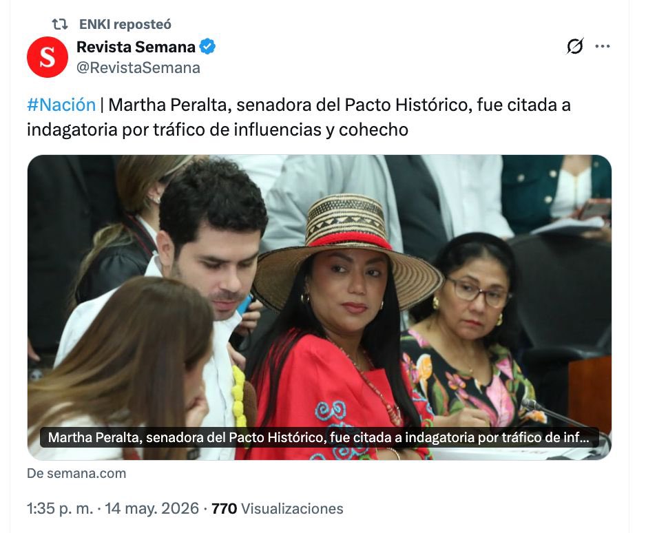 María Fernanda Cabal tweet media