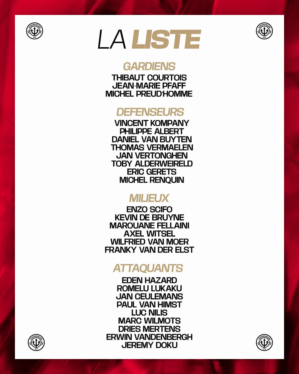Joueurs Belges 🇧🇪 tweet media