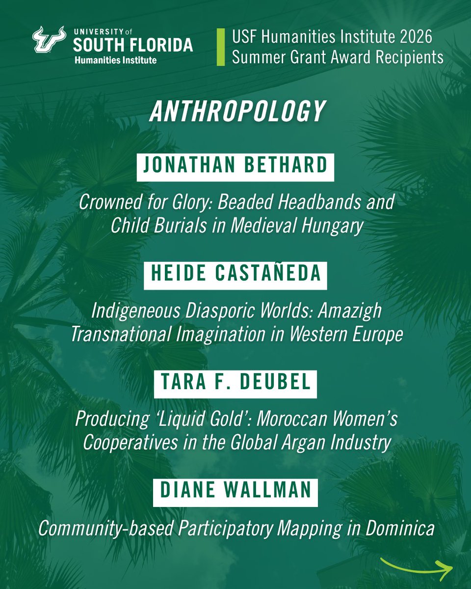 USF Humanities Institute tweet media