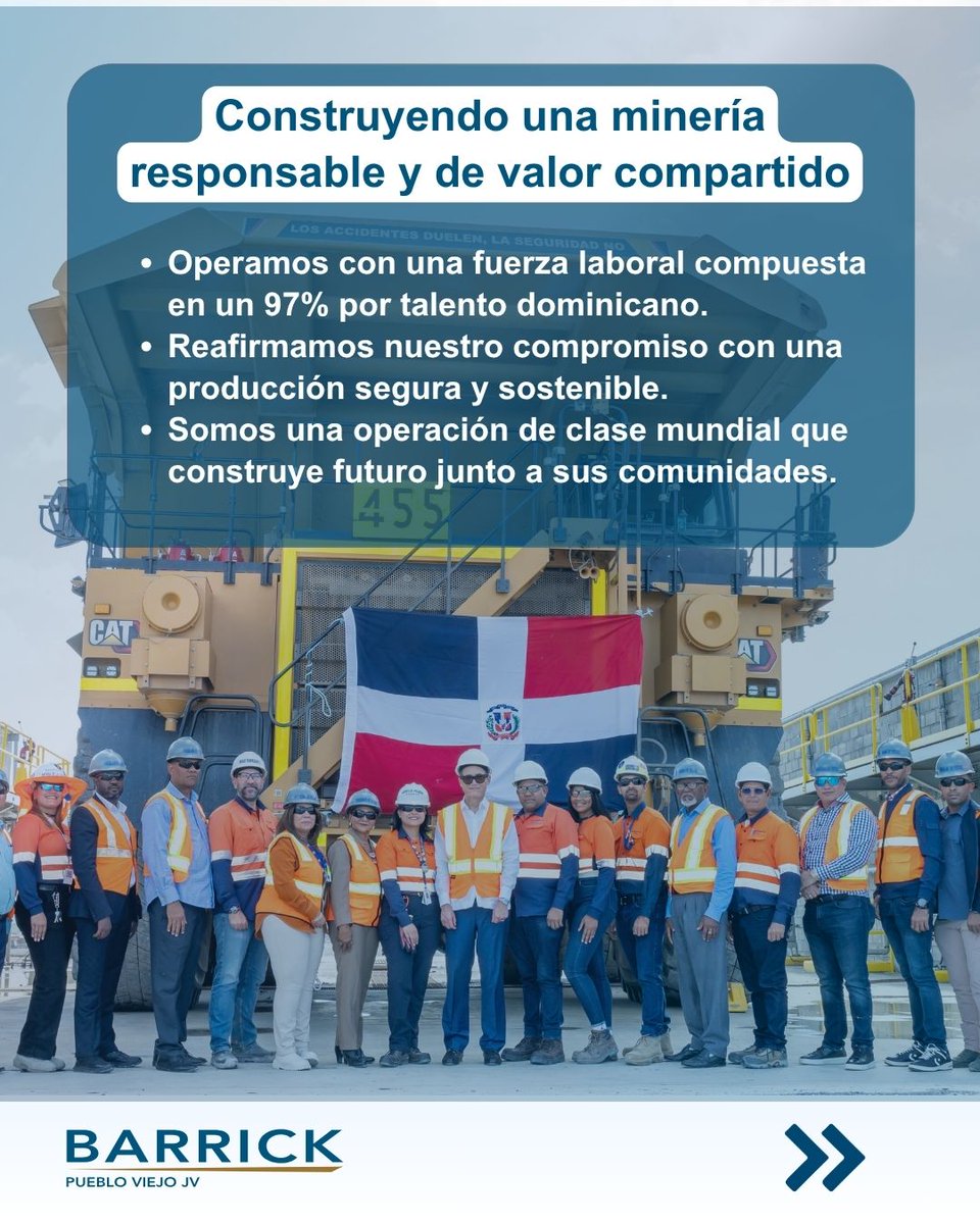 Barrick Pueblo Viejo tweet media