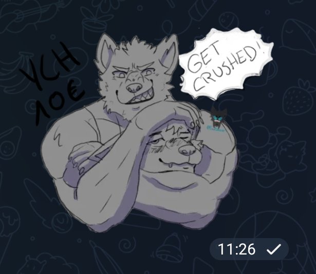 Evilblaver's tweet photo. Get Crushed YCH !

Only 10€ +5€ if its a bit more complex character

You can choose any text 

Normal and as a Telegram sticker 

Dm me if interested!

#furry #furryart #ych #furrycommissions #commissionsopen https://t.co/smT21AccdK
