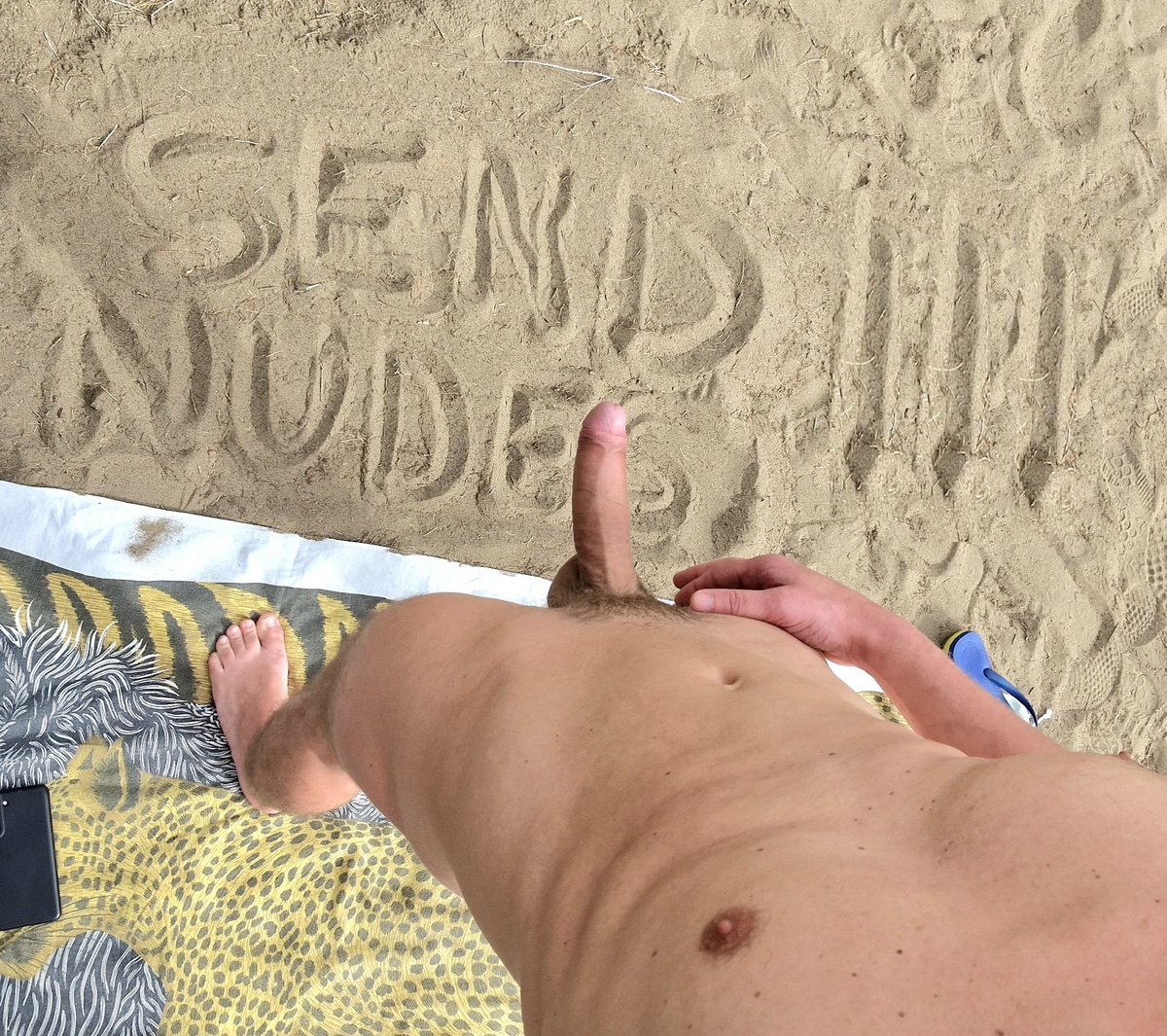 NUDE BEACH FUN tweet media