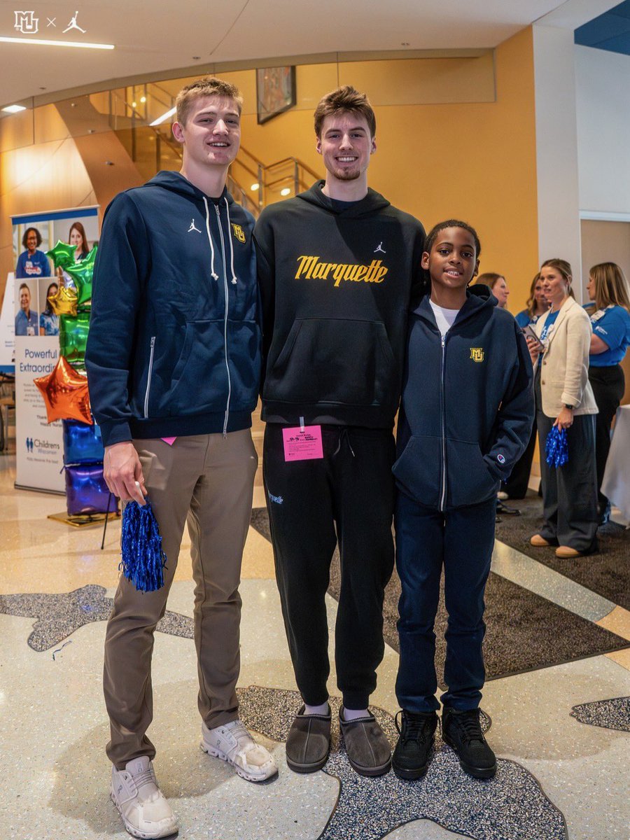 MarquetteMBB's tweet photo. BJ’s Superpower⚡️💙

#MUBB | #WeAreMarquette https://t.co/eJHNXSxDHY