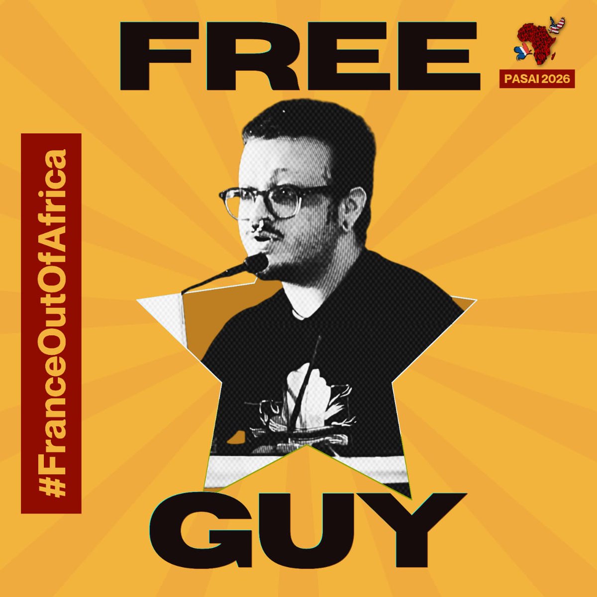 PeshanneKariuki's tweet photo. French imperialism has looted Africa for generations while governments protect foreign interests over their own people
Comrades standing with Kenyans are being threatened to be deported for daring to resist
Solidarity will always cross borders. ✊🏿
#FreePasai5
#FranceOutOfAfrica https://t.co/xXq6ayJ5Zi