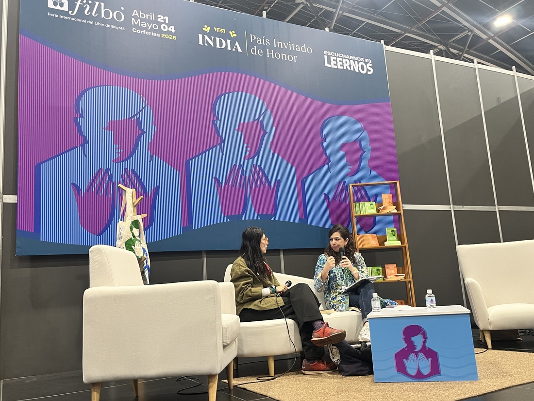 Reddem__'s tweet photo. 🇨🇴 En el marco de la Feria del Libro, la doctora en filosofía y feminista Giovanna Suárez presentó su más reciente obra, “Colombianas en los años veinte. Pensamiento, asistencia, trabajo y lucha”.

Lee más: https://t.co/fEBjibK3RI https://t.co/UVTdTy7ezR