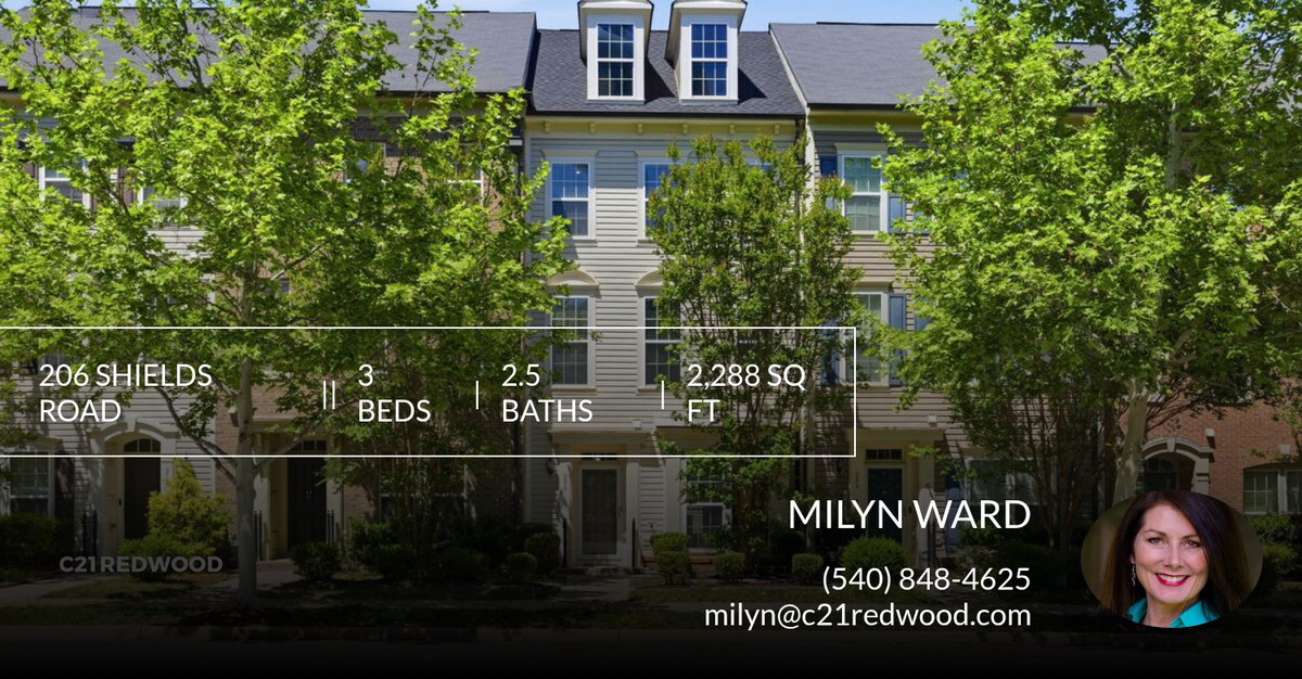 MiLynWard's tweet photo. MiLyn Ward
REALTOR®
Century 21 Redwood Realty
80 Prosperity Lane, Stafford, VA 22556
(O): 540-659-2161
(C): 540-848-4625
Email: milyn@c21redwood.com
Licensed in the Commonwealth of Virginia https://t.co/6DxSHc7u52 https://t.co/6q0XIltNt6