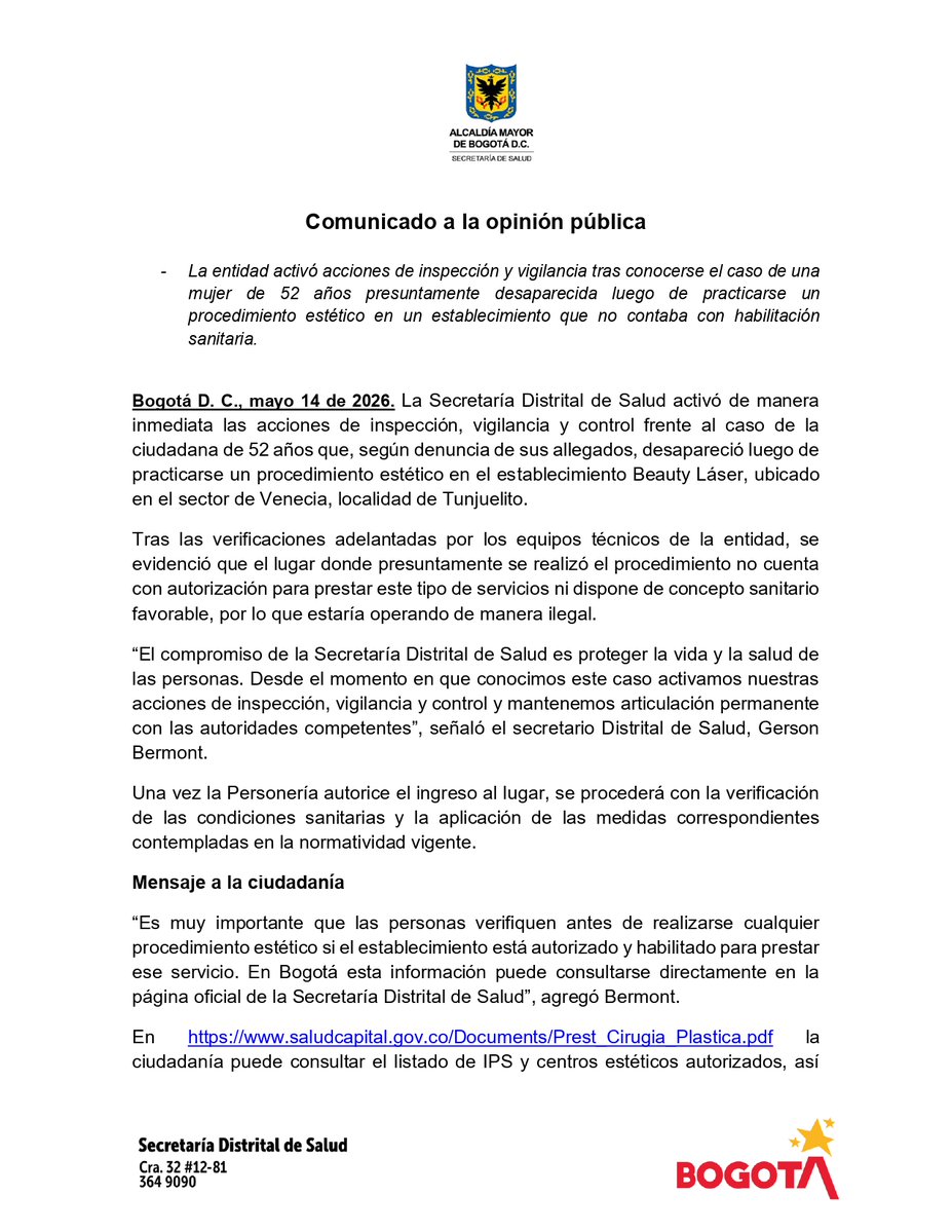 EL TIEMPO tweet media