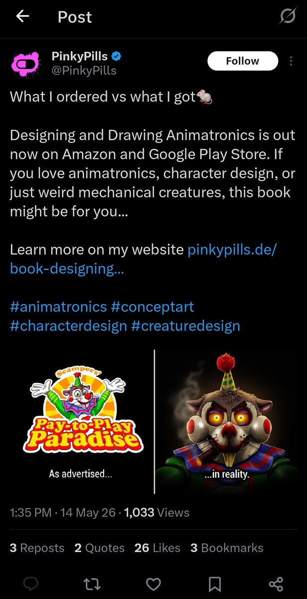 🐰🔪𑣲Nessieᡣ𐭩♦️🎈 tweet media