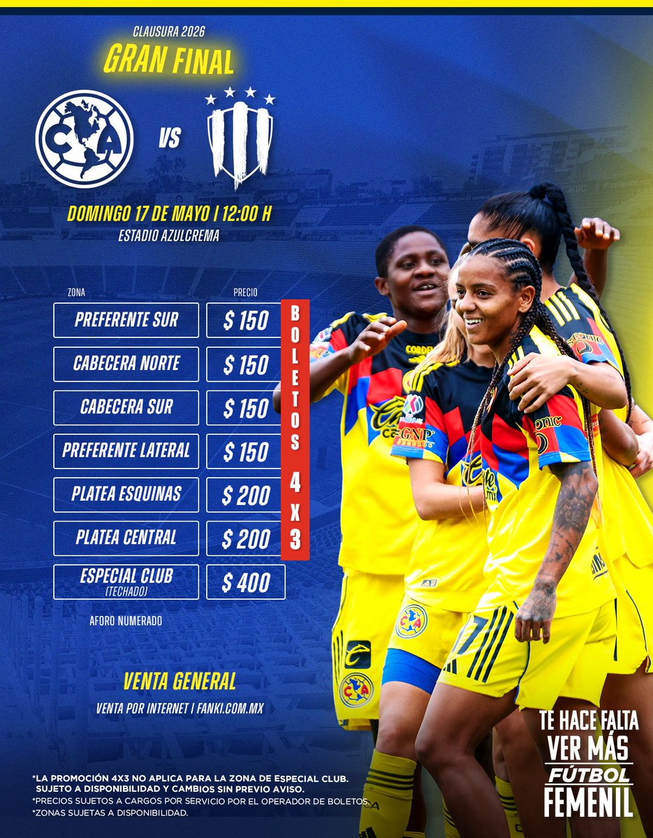 Club América Femenil tweet media