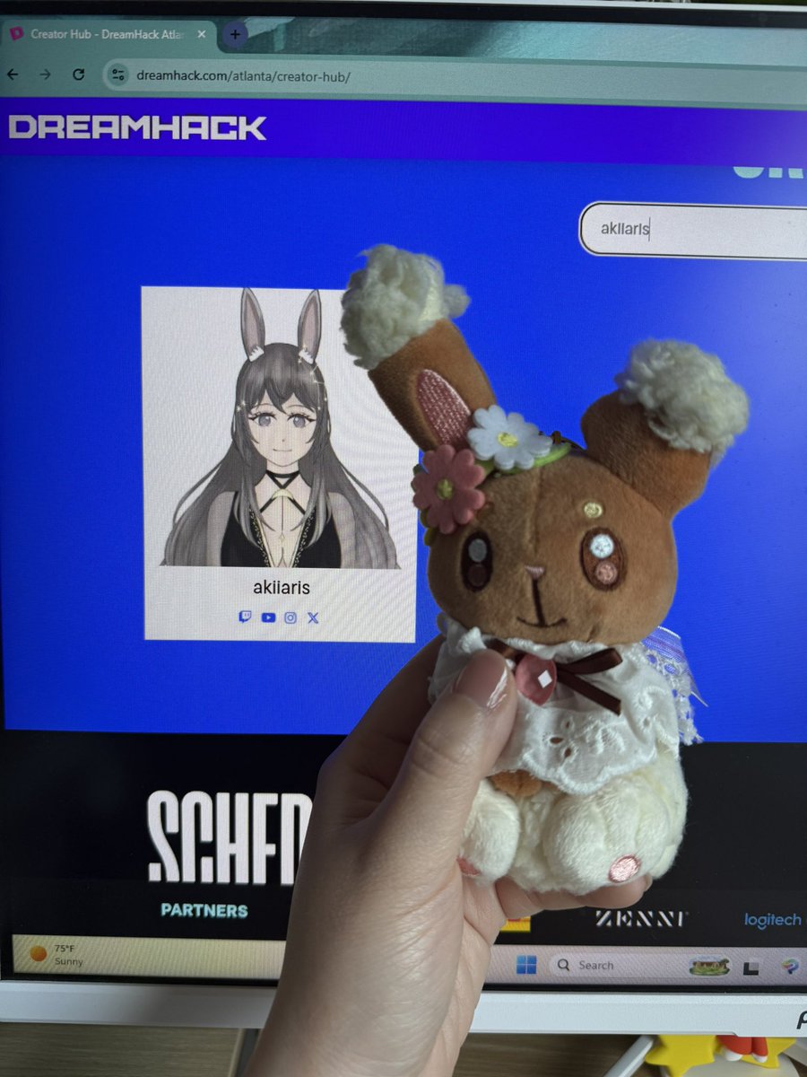 akiiaris's tweet photo. Won’t be in until later this weekend @DreamHack Atlanta but I’ll be handing out some Pokemon stickers, feel free to say hi! 

Also I’m Aki; I love creating a variety of content across my socials, especially focusing on cozy lifestyle and pokemon content!🥰

#DHAtlanta #dreamhack https://t.co/P7AcuH14Uh