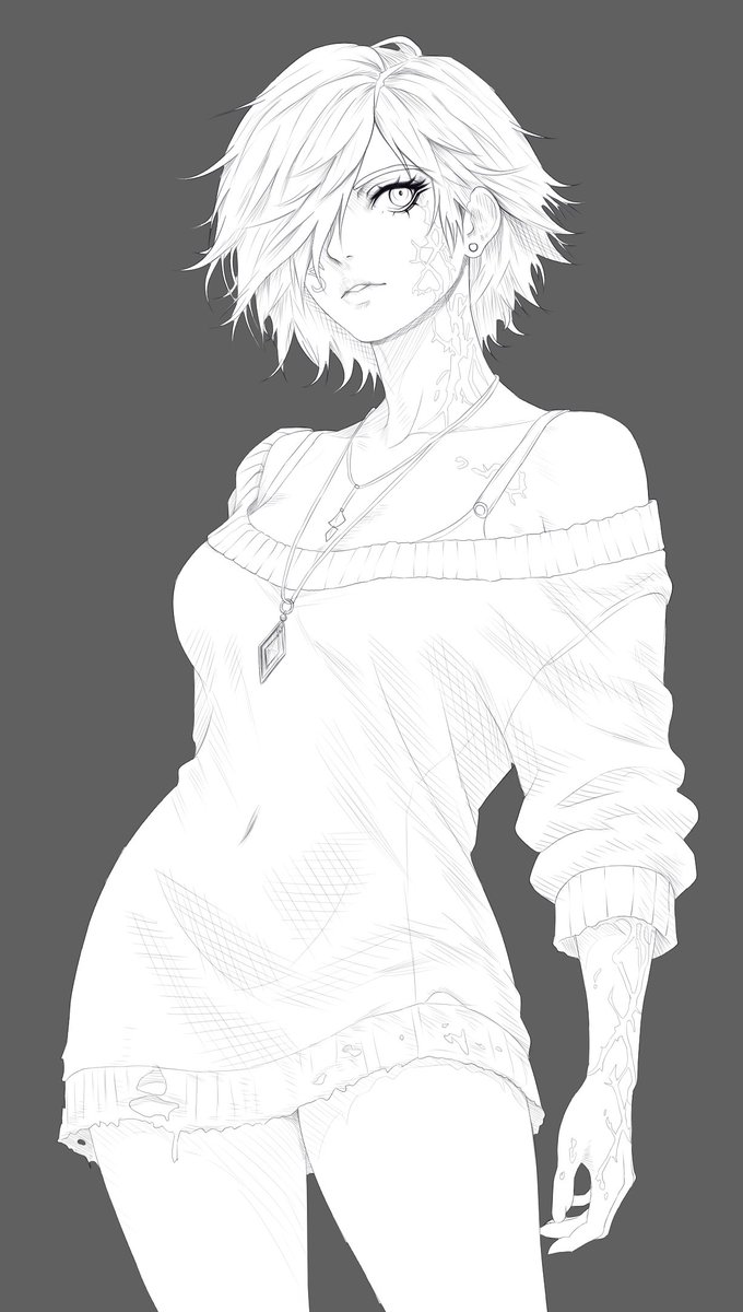 zu_Pasha's tweet photo. Meya - VantaPsy NPC character art sketch #indiegame #visualnovel #RPG #IndieGameDev #JRPG #videogame #art https://t.co/XI6tvhSIma