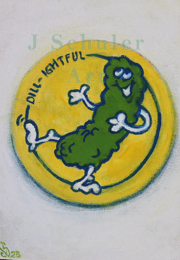 JulieKSchuler's tweet photo. Scratch n Sniff Pickle Sticker
original painting
https://t.co/SfF1K6fIkt
#painting #sticker #toy #retro #pickle #1980s #scratchnsniff https://t.co/mHFFl6qT7y