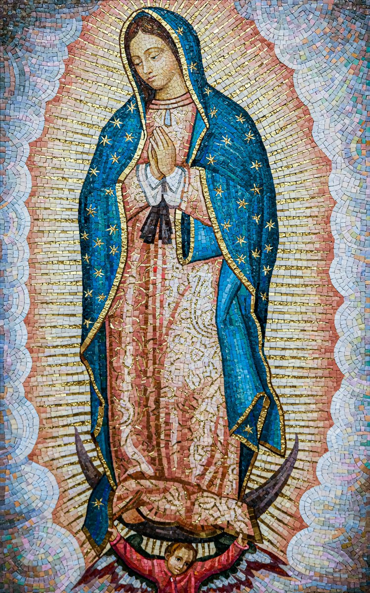 PrayTheRosary's tweet photo. Our Lady of Guadalupe, pray for us https://t.co/lY0JnsUJaO