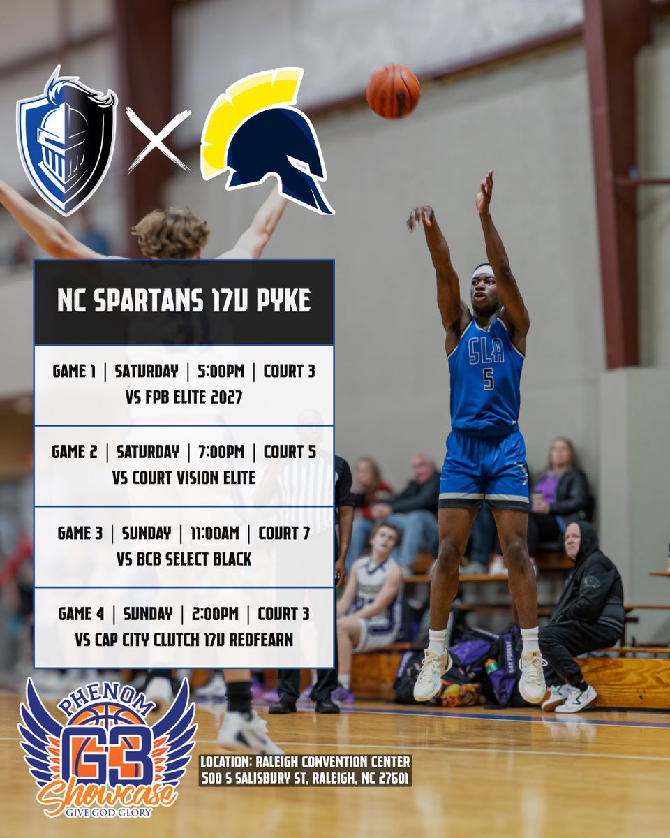 SLAKnightsHoops's tweet photo. 2027 Harry Uwaifo playing in the #PhenomG3Live event this weekend in Raleigh, NC at the Raleigh Convention Center. 
Getting consistent interest from schools this spring!! Don’t miss out! https://t.co/kP1uNAEAvF