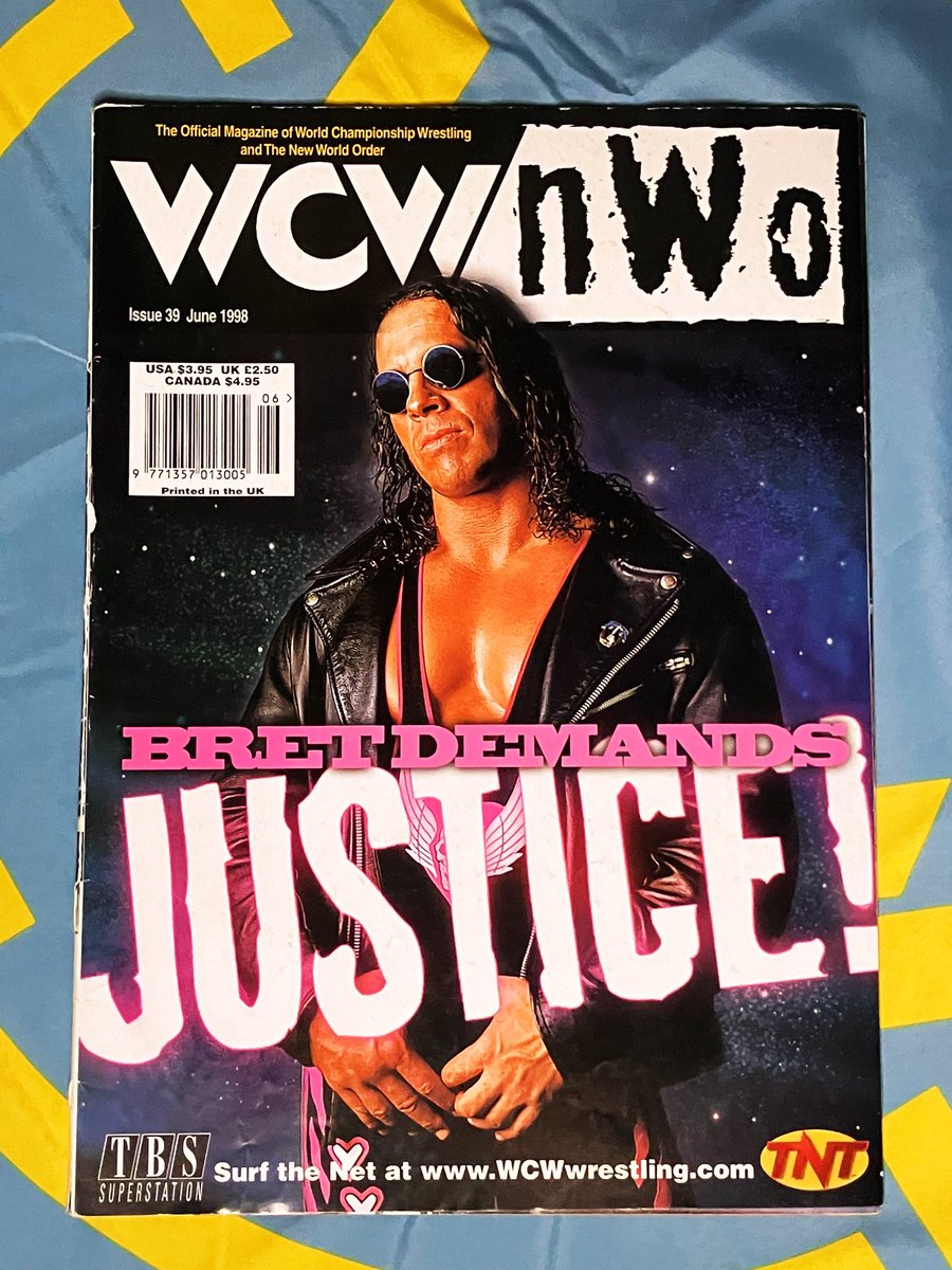 CollectionWcw's tweet photo. 🚨 OH WHAT COULD HAVE BEEN!!! 

#wcw #wwe #brethart #wrestling #bretthehitmanhart https://t.co/R0uSkT78f9