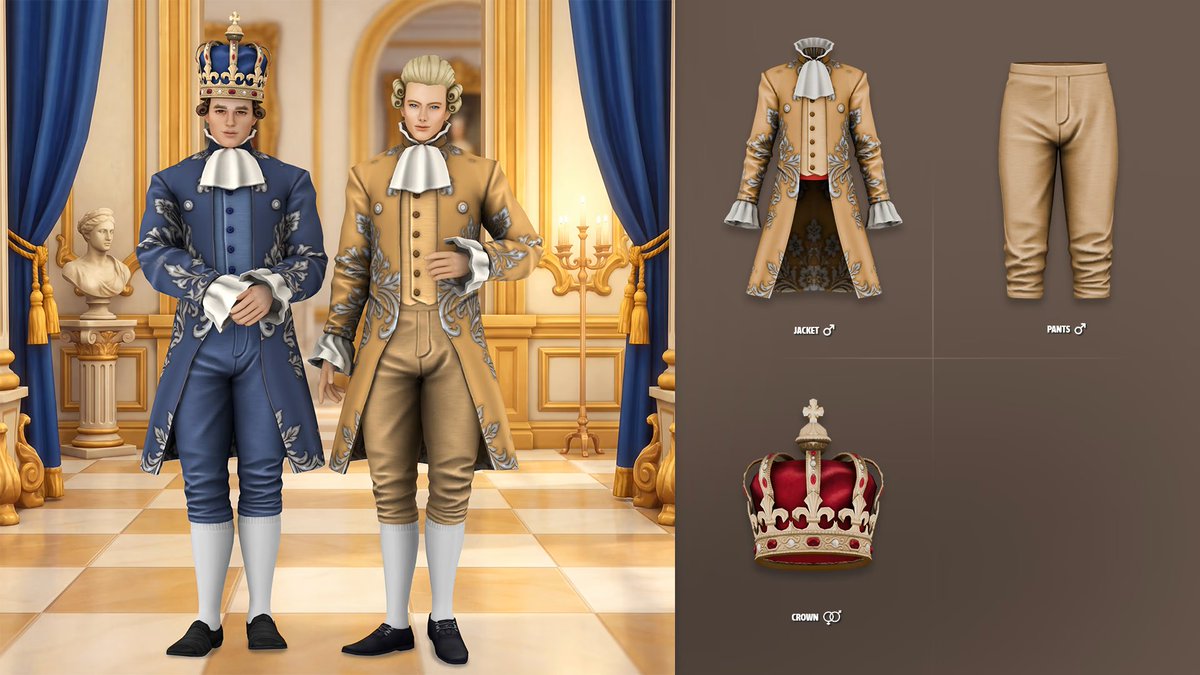 NataliS_SIMS's tweet photo. Henry Louise Set
DOWNLOAD👇 https://t.co/Jd418i7XxG
#Sims4 #TheSims4 #ts4 #natalis #ts4cas #sims4cc #ts4cc #sims4accessoires #ShowUsYourSims #sims4cas #royal #male #royalty #rococo https://t.co/4rz1gjrQZI